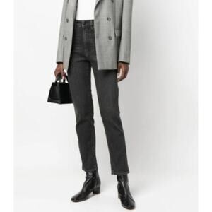 3x1 NYC Jeans Kuro Denim Pant High Rise Denim Black Women's 31 / 12 Capsule